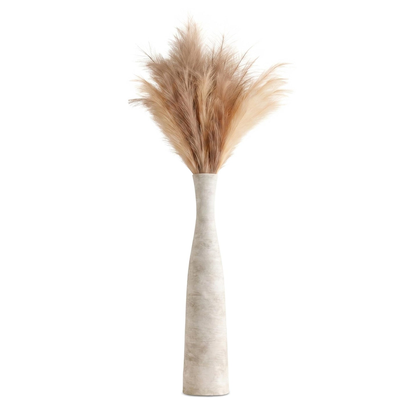 Ceramic Tall Floor Vase, 29" Tall Terracotta Large Decorative Vases for Rustic Modern Boho Home Decor, Living Room Decoration, Big Standing Vase for Pampas Grass, Flowers, Dried Flowers
