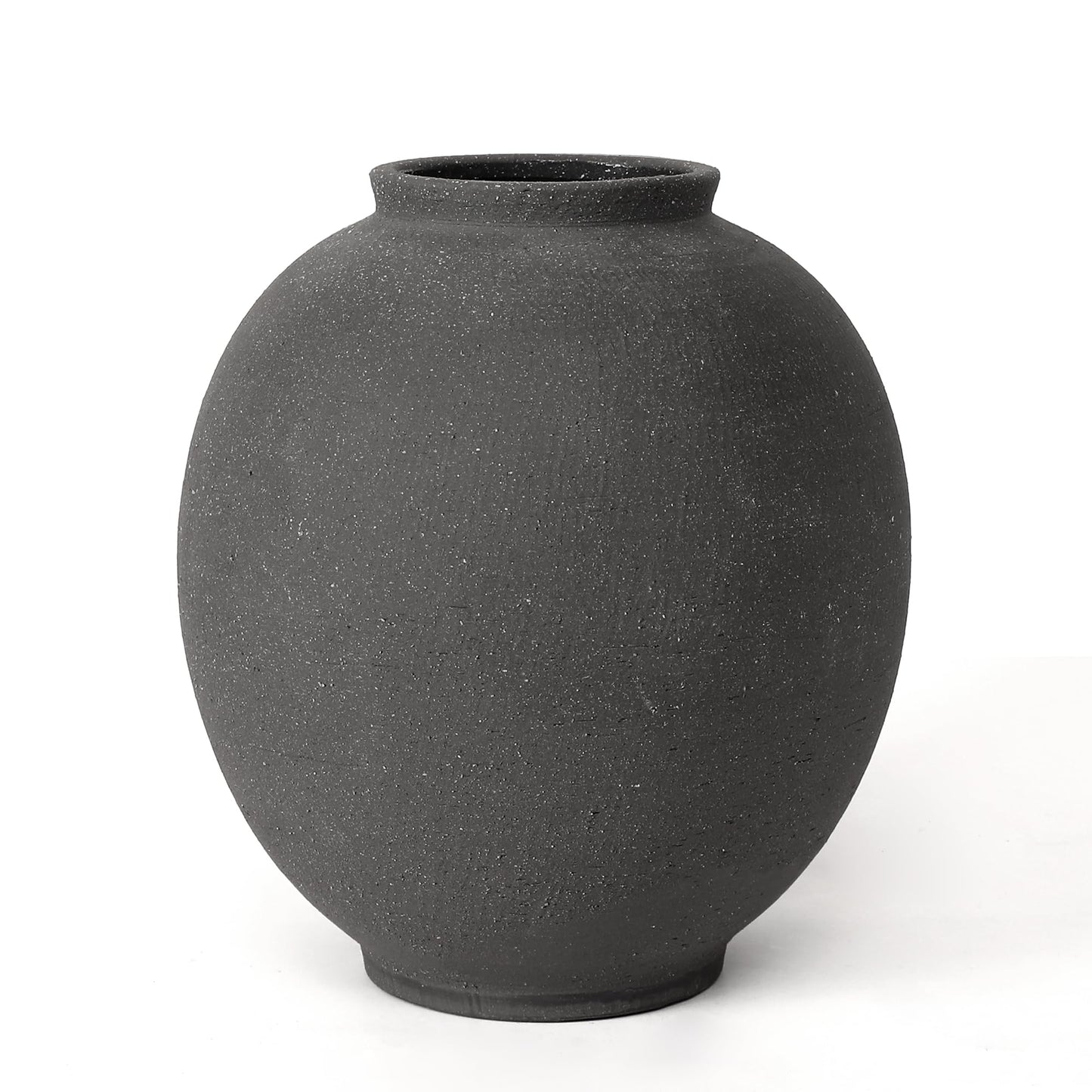 Rustic Ceramic Flower Vase,14.17Inch Indigo Artisan Handcrafted Tall Ceramic Vase Farmhouse Rustic Vase Tall vases for Decor Living Room Home Decor